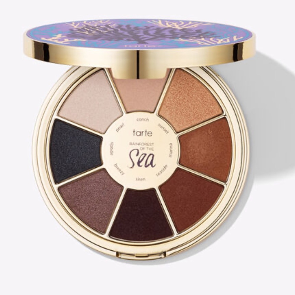 Tarte rainforest of the sea eyeshadow pallet